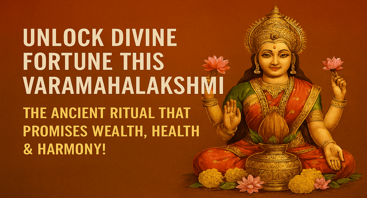 Varamahalakshmi Festival: A Complete Guide to the Sacred Hindu Celebration
