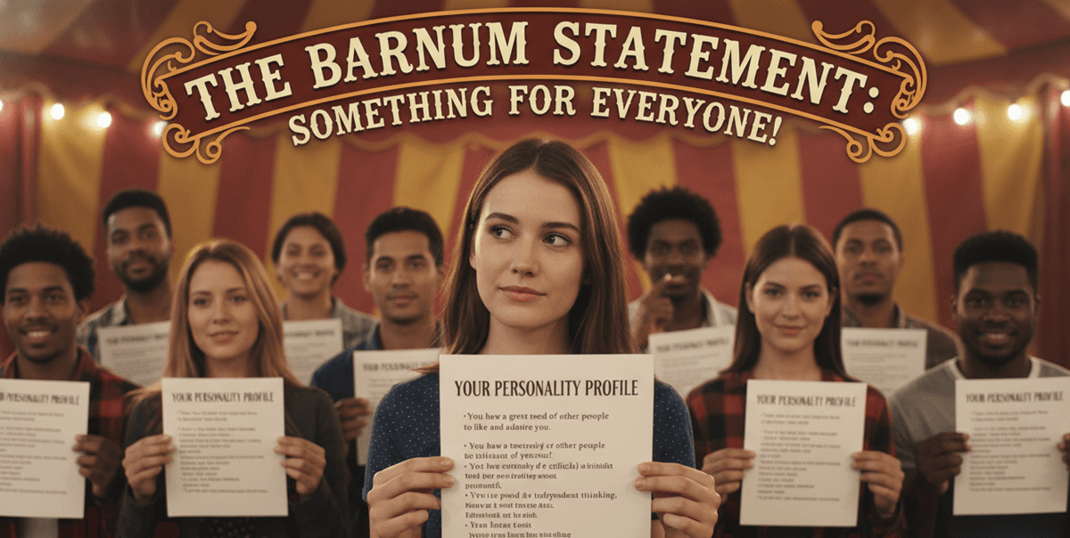 The Forer Effect and Barnum Statements: Why We Believe Generic Descriptions Are About Us