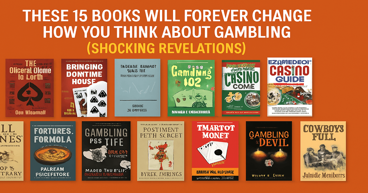 Gambling Addiction Experts Don't Want You to Read These 15 Books