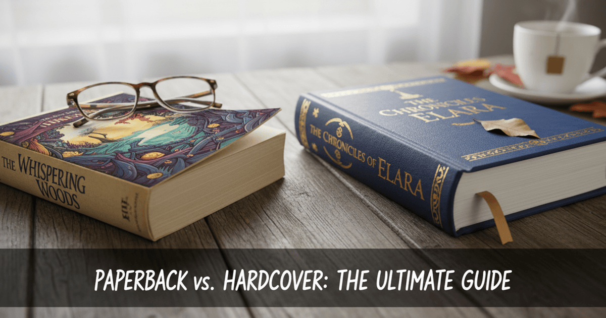 Hard Book Types Paperback vs Hardcover: Complete Buyer's Guide