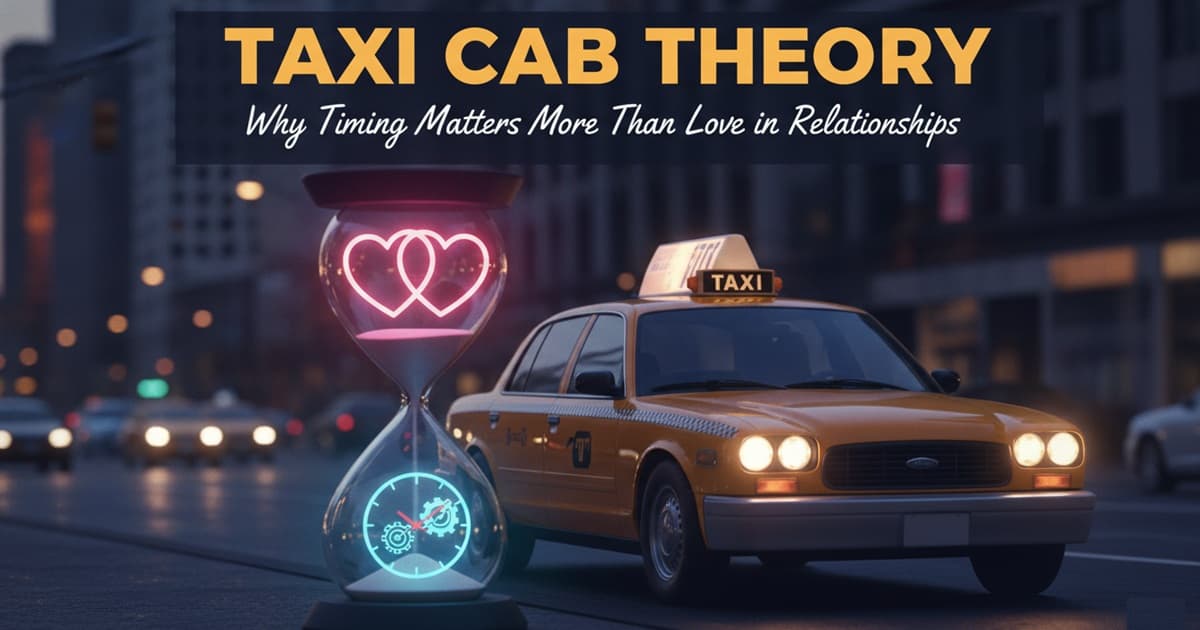 Taxi Cab Theory: Why Timing Matters More Than Love in Relationships