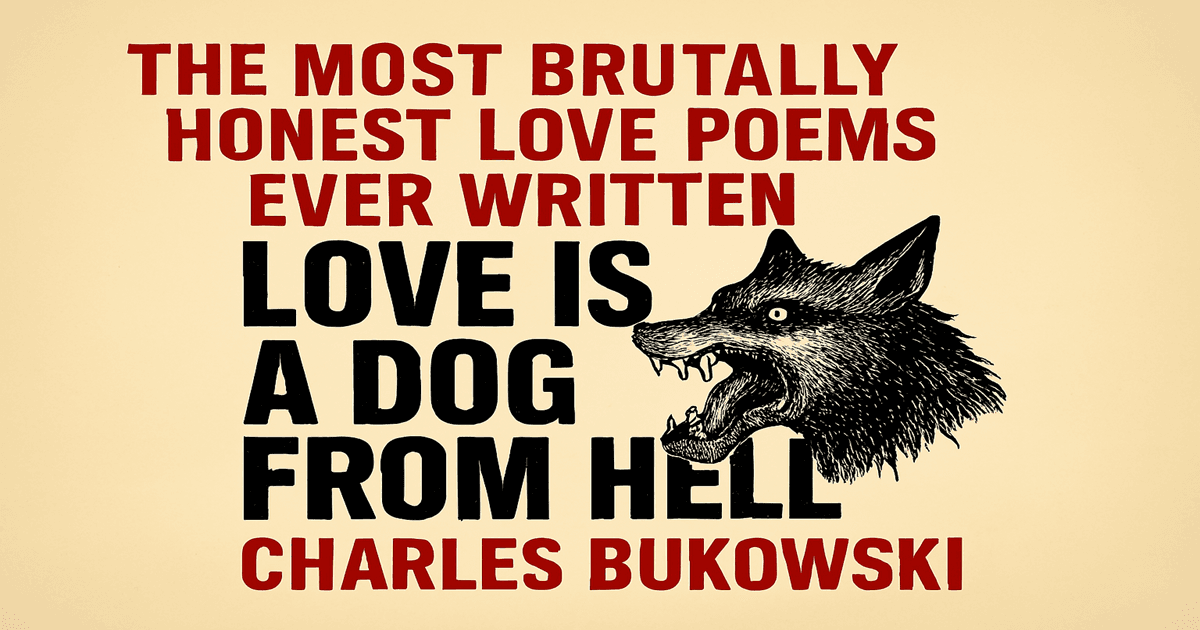 Love Is a Dog from Hell: Bukowski's Raw Poetry of Passion and Pain