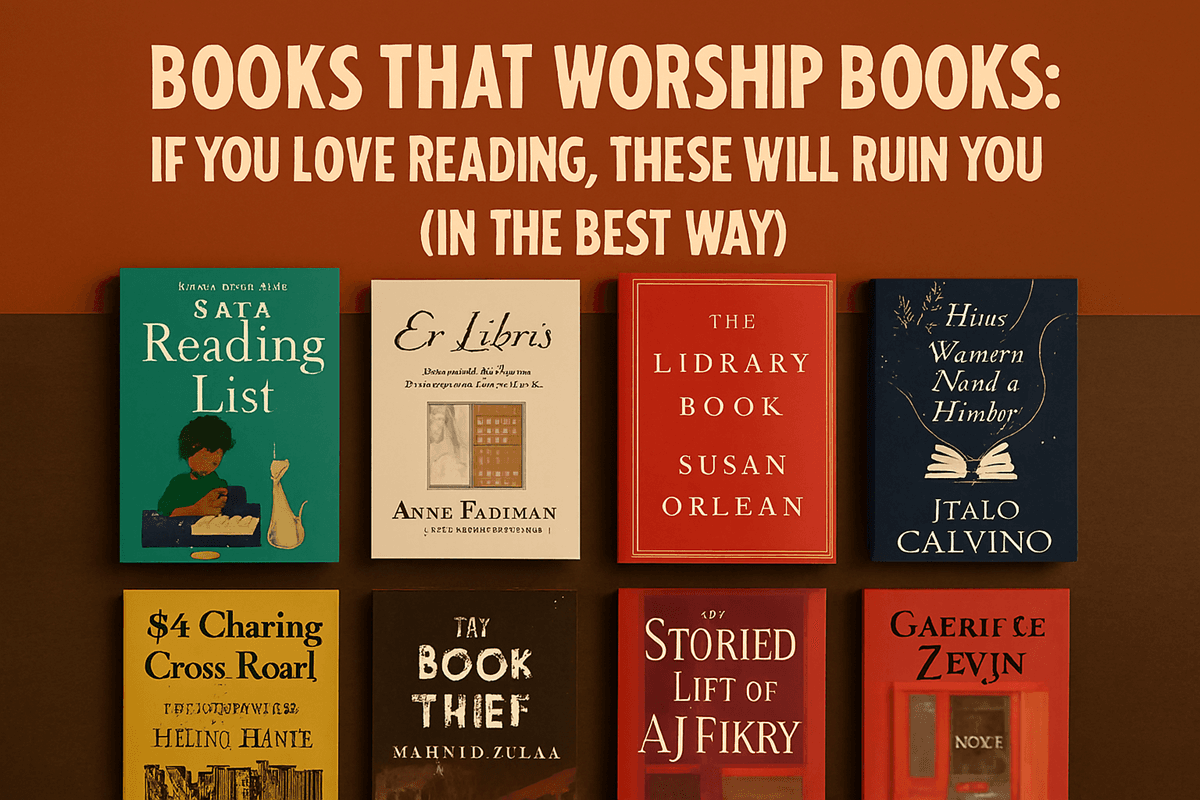 Books About Books: The Ultimate Guide for Literary Meta-Lovers Who Can't Stop Reading About Reading!