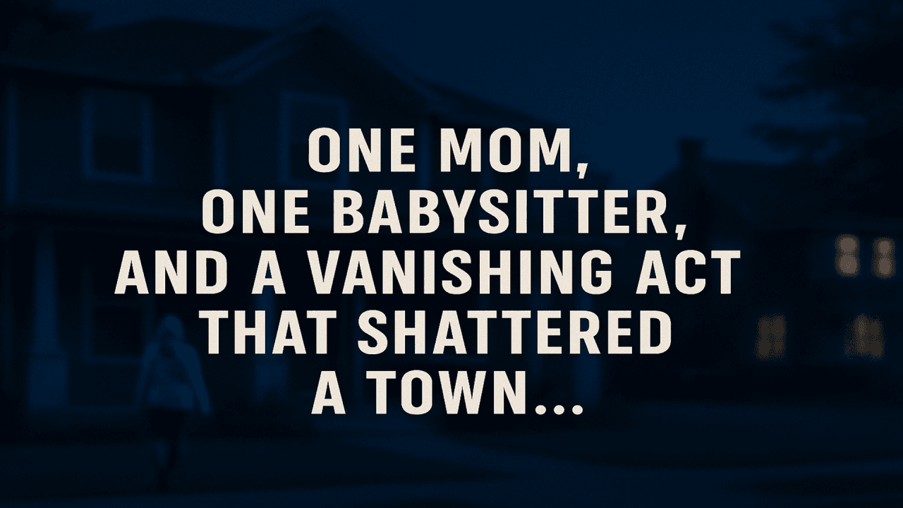 One Mom, One Babysitter, and a Vanishing Act That Shattered a Town
