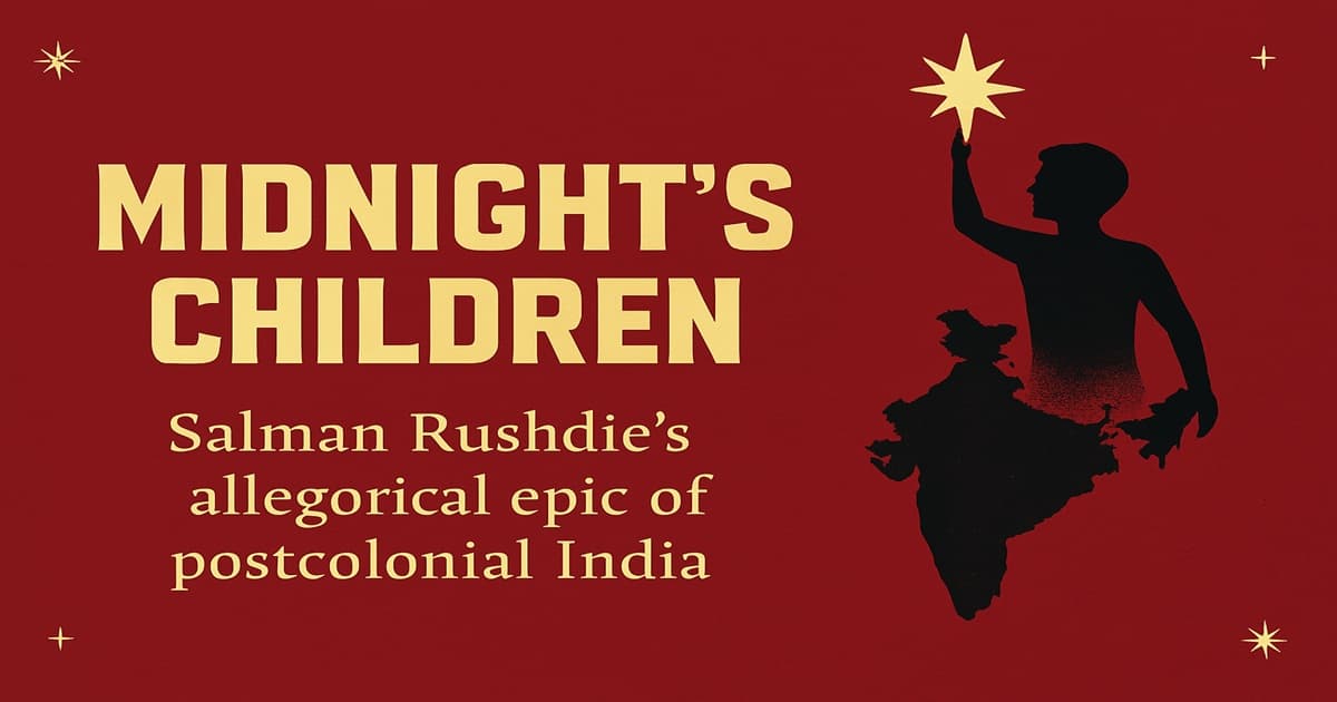 Midnight's Children by Salman Rushdie: A Masterpiece of Magical Realism and Postcolonial Literature
