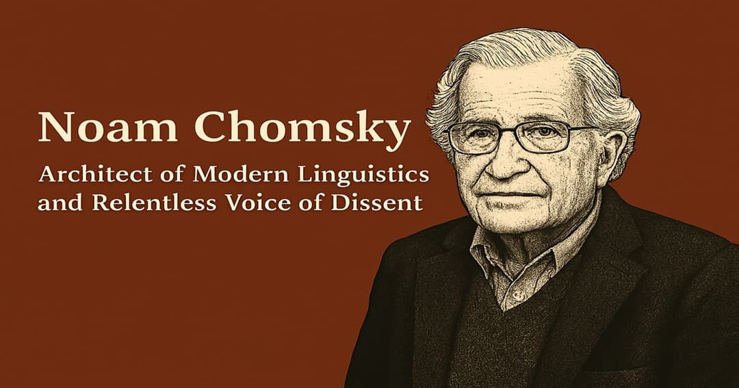 Noam Chomsky: The Revolutionary Mind Who Transformed Linguistics and Political Thought