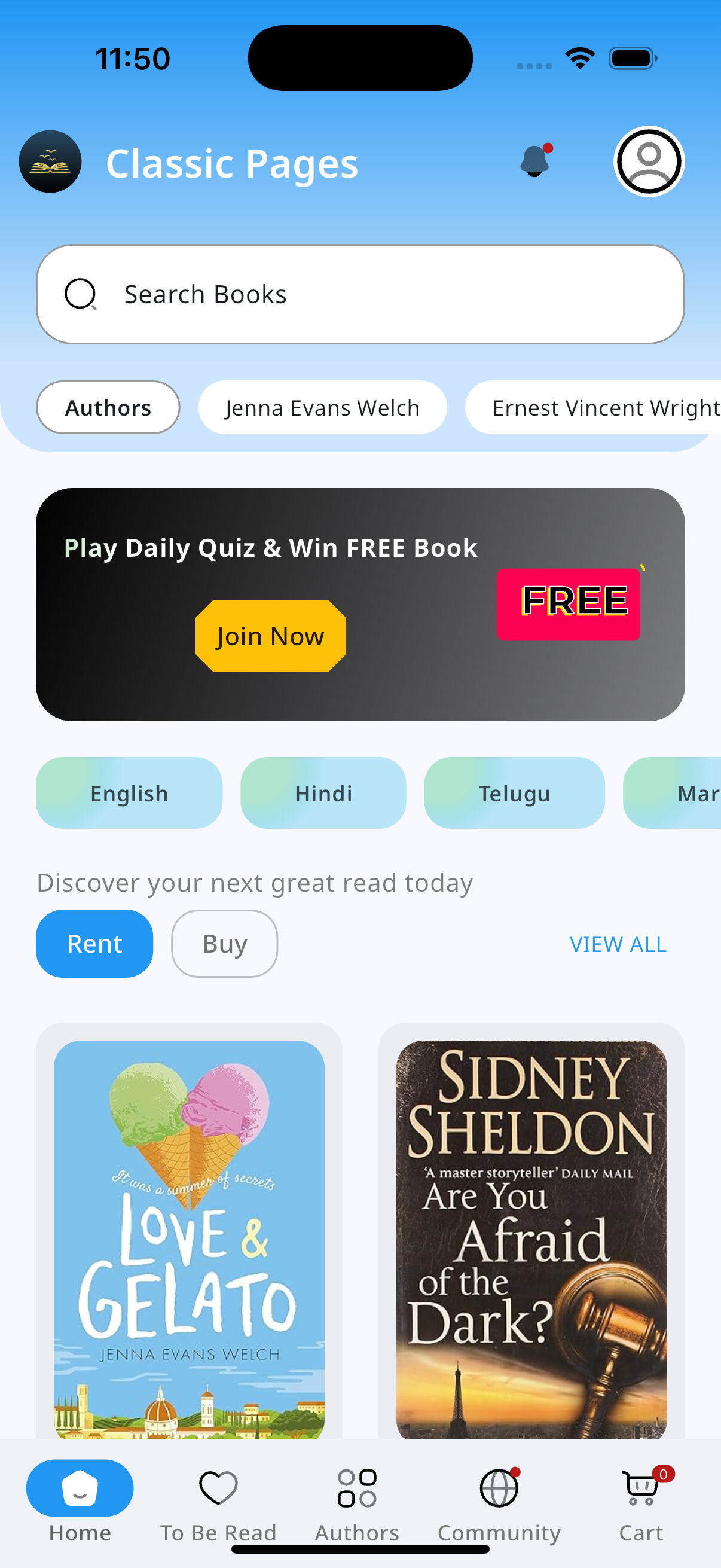 Classic Pages Mobile App